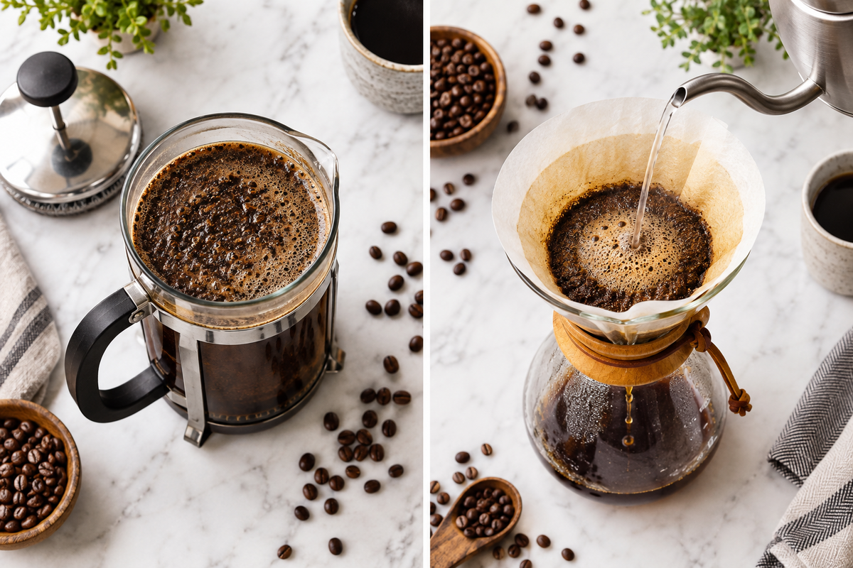 Understanding Immersion and Pour Over Coffee Methods