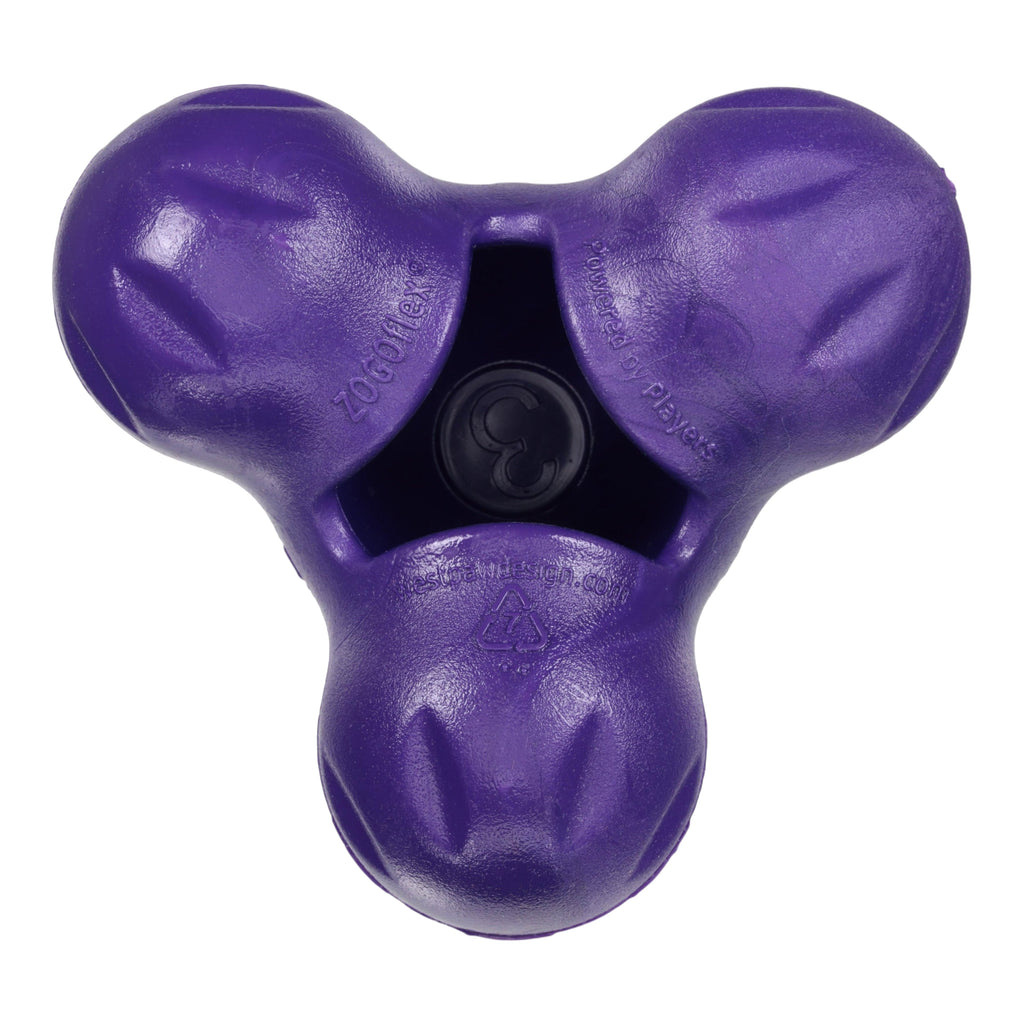 Limited Edition Tux® Eggplant Zogoflex® Treat Toy