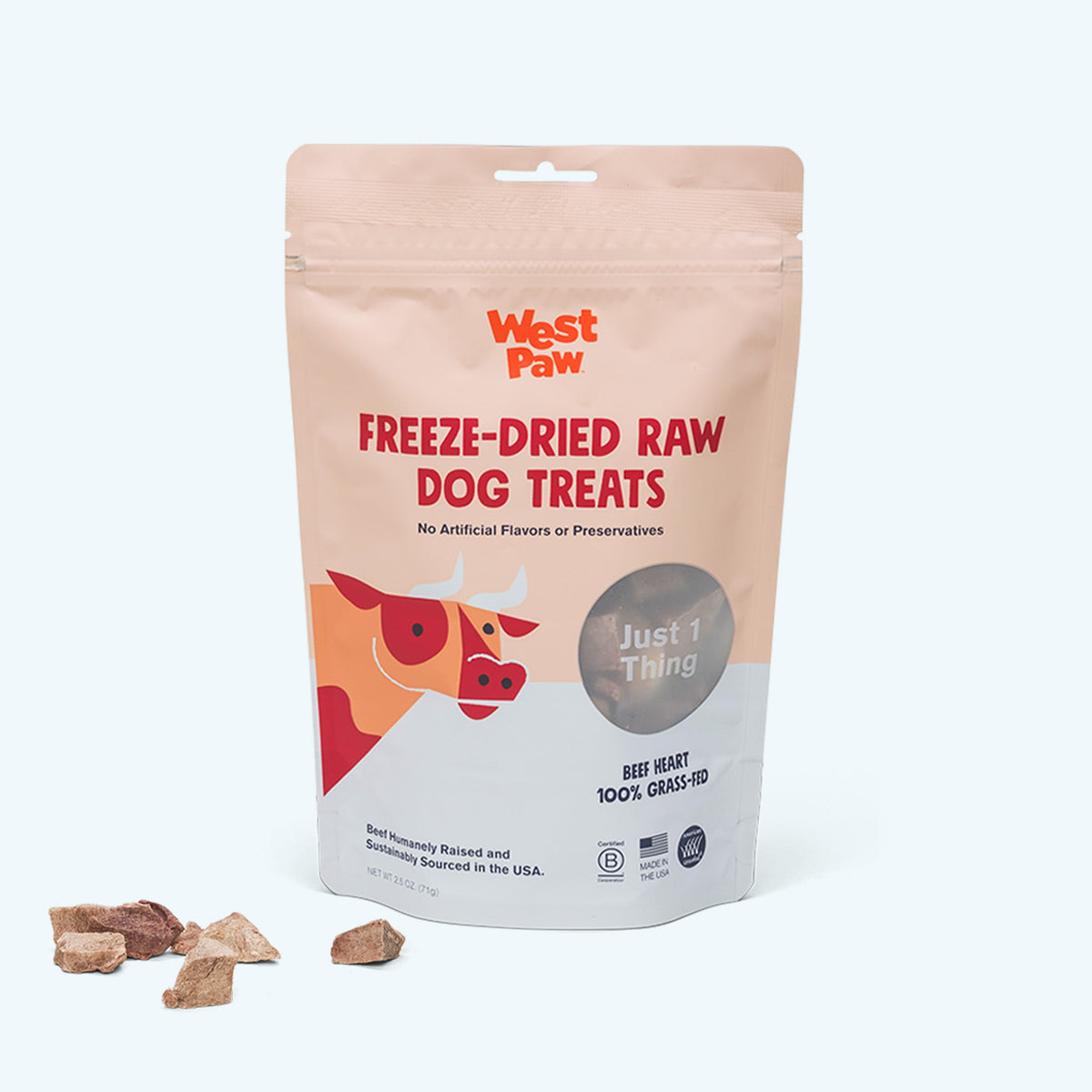 Beef Heart Freeze-Dried Raw Dog Treats