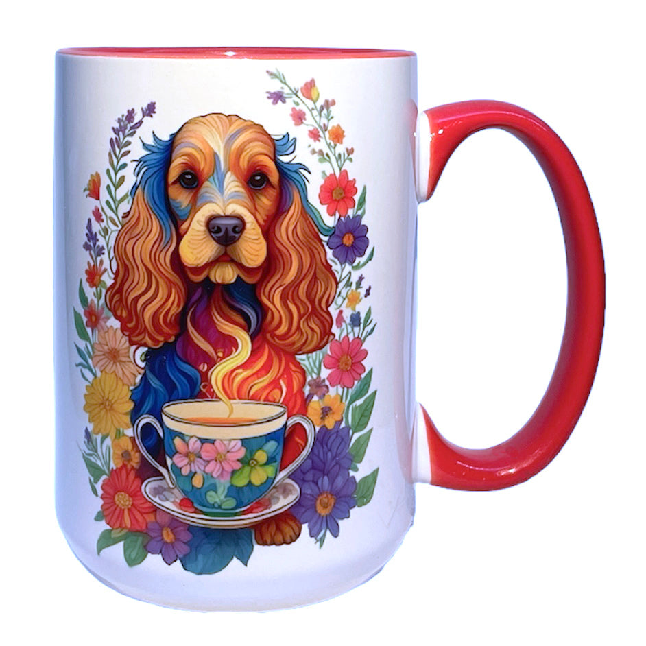 English Cocker Spaniel 15 oz Dog Mug