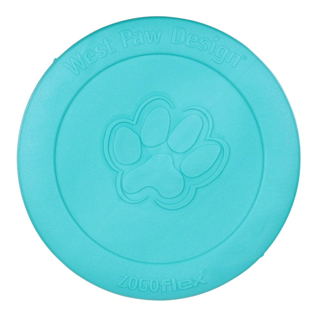 Zisc® Teal — Limited Edition Zogoflex® Flying Disc Dog Toy