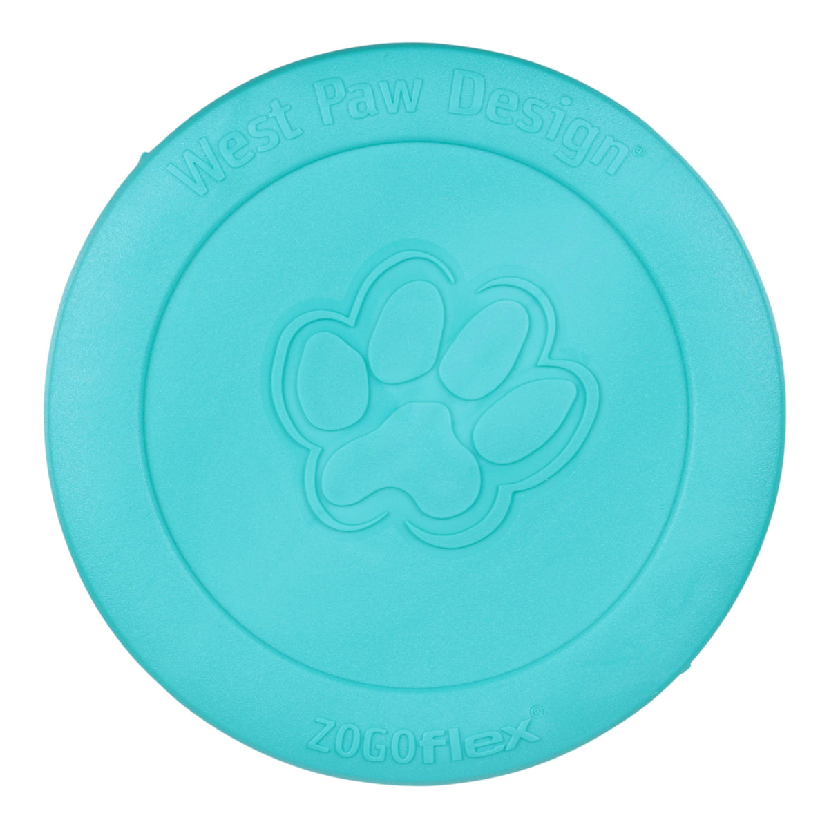 Zisc® Teal — Limited Edition Zogoflex® Flying Disc Dog Toy