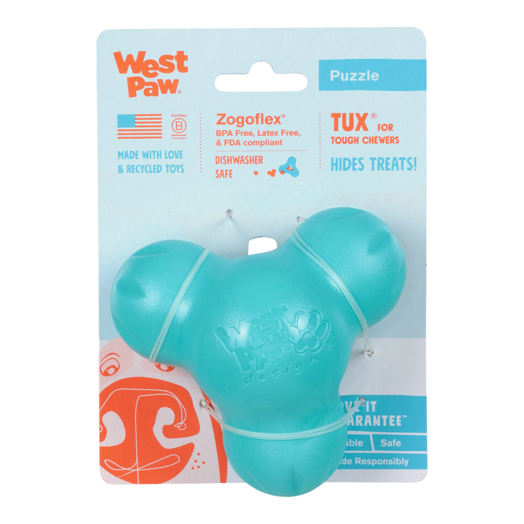 Tux Teal— Limited Edition Zogoflex® Treat Toy