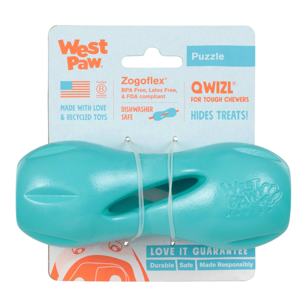 Qwizl® Teal — Limited Edition Zogoflex® Treat Toy