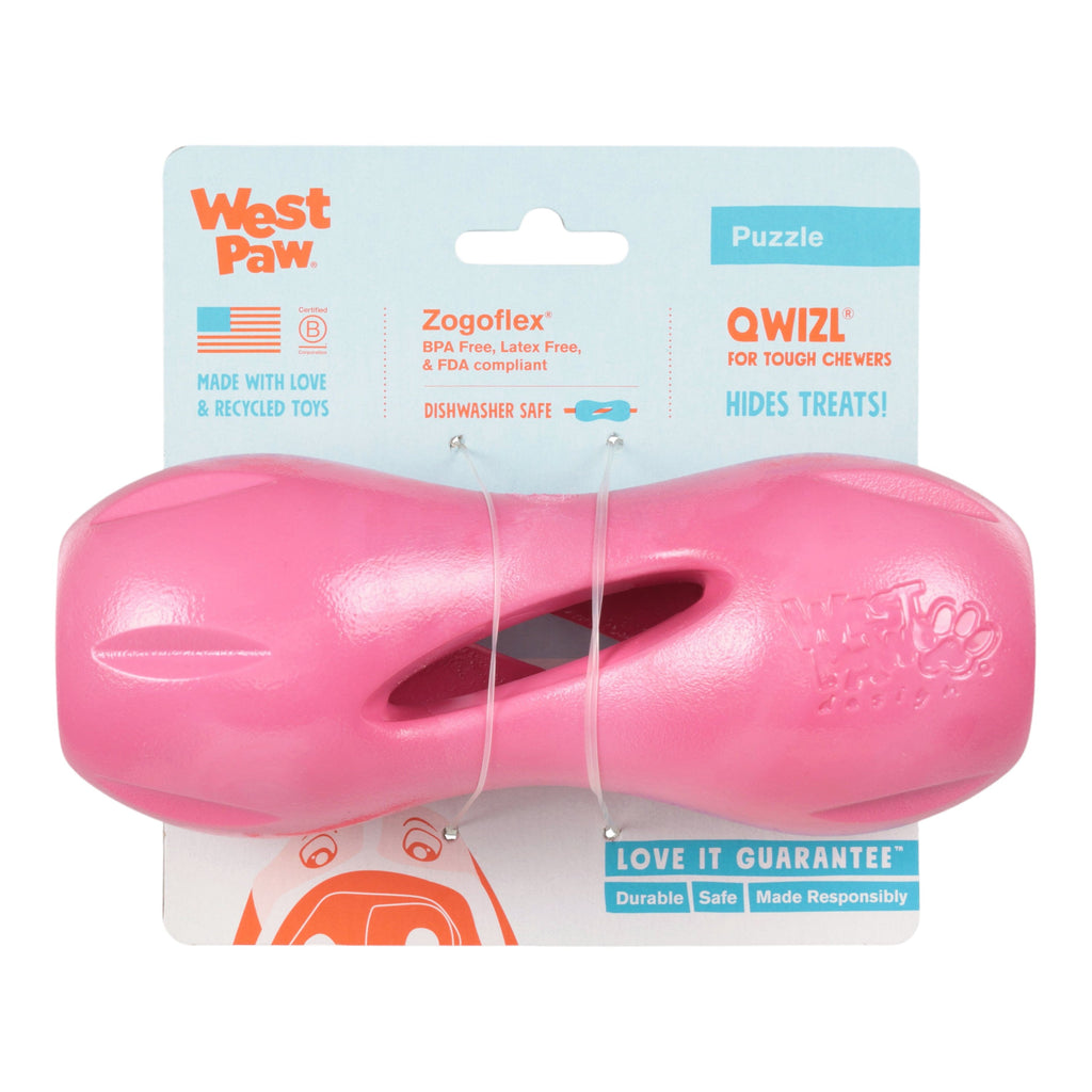 Qwizl® Geranium — Limited Edition Zogoflex® Treat Toy