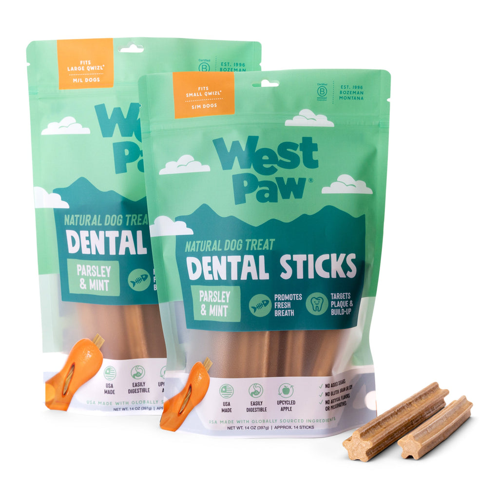 Natural Dental Sticks — Parsley & Mint, Small