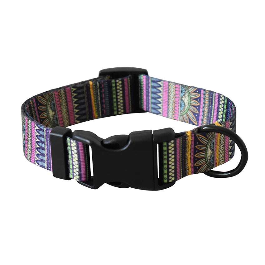 Printed Nylon Dog Collar