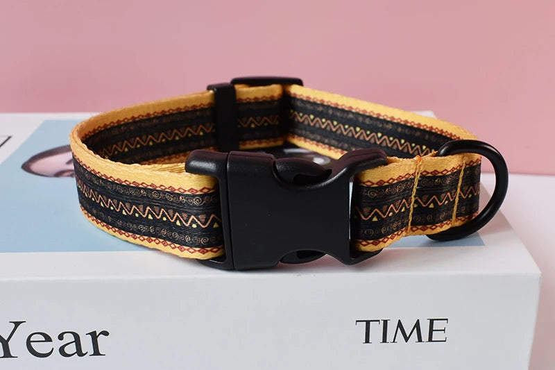 Printed Nylon Dog Collar