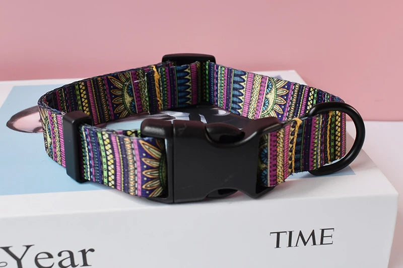 Printed Nylon Dog Collar