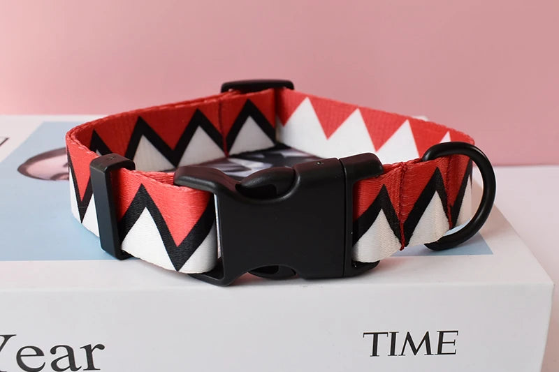 Printed Nylon Dog Collar