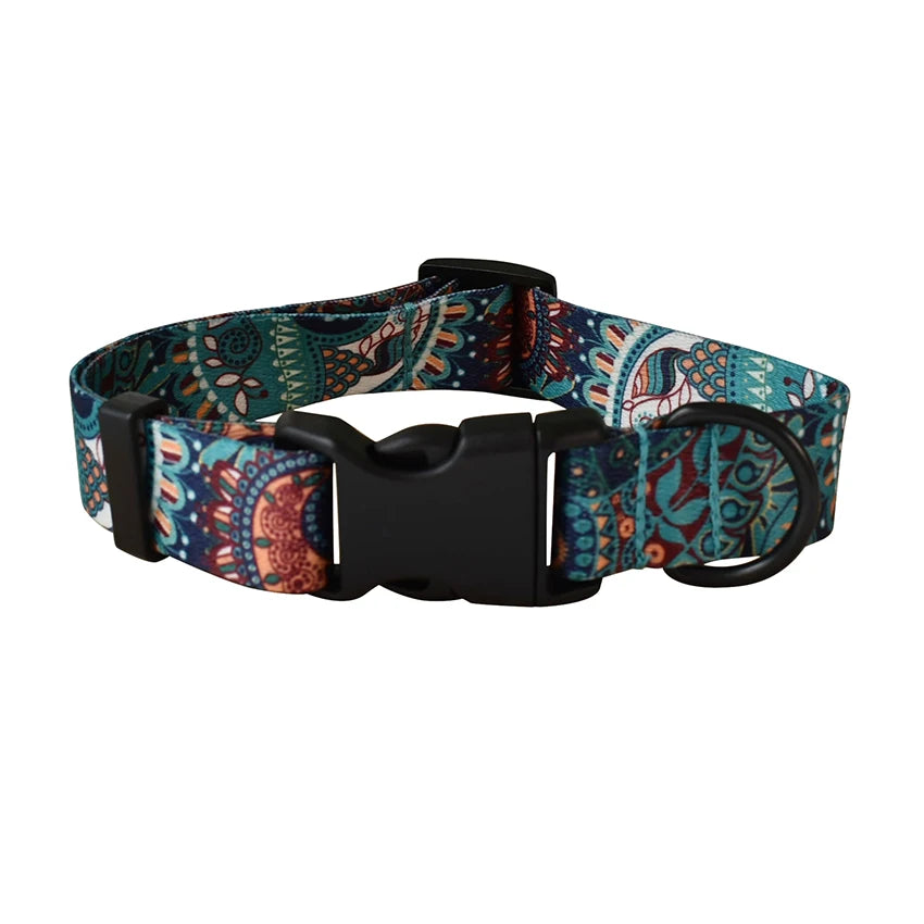 Printed Nylon Dog Collar