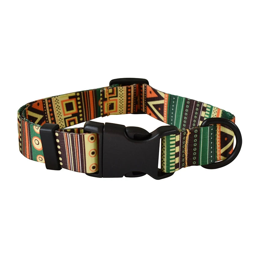 Printed Nylon Dog Collar