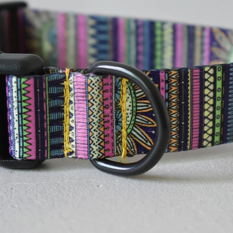Printed Nylon Dog Collar
