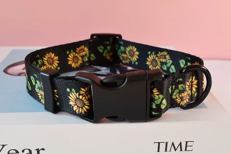 Printed Nylon Dog Collar