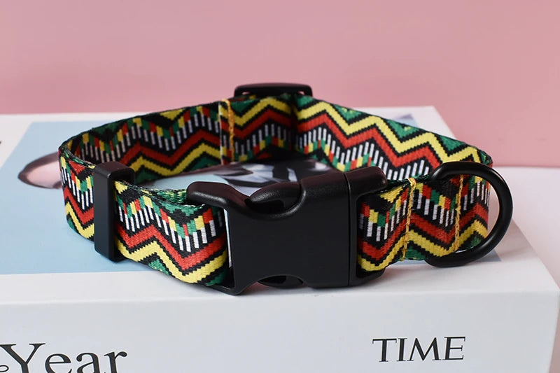 Printed Nylon Dog Collar
