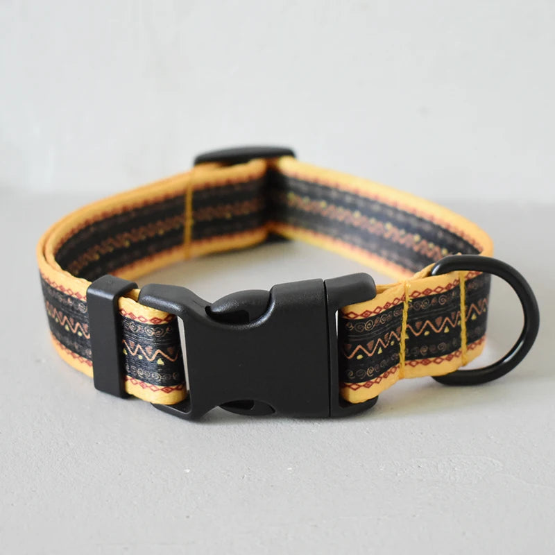 Printed Nylon Dog Collar