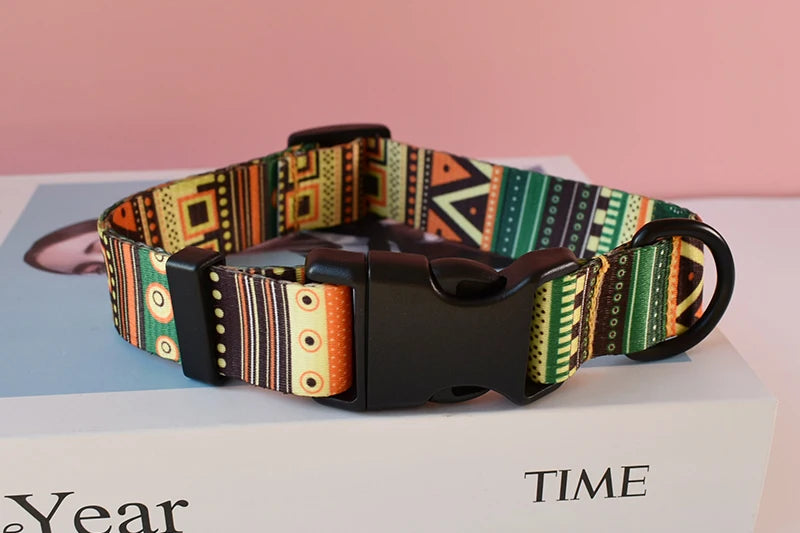 Printed Nylon Dog Collar