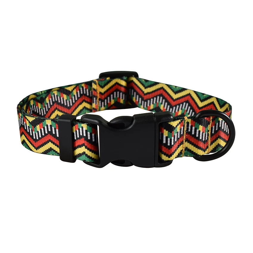 Printed Nylon Dog Collar