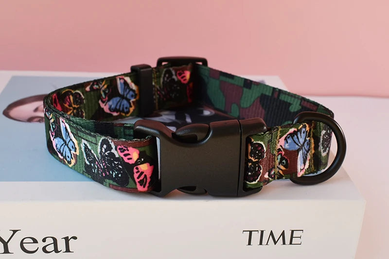 Printed Nylon Dog Collar