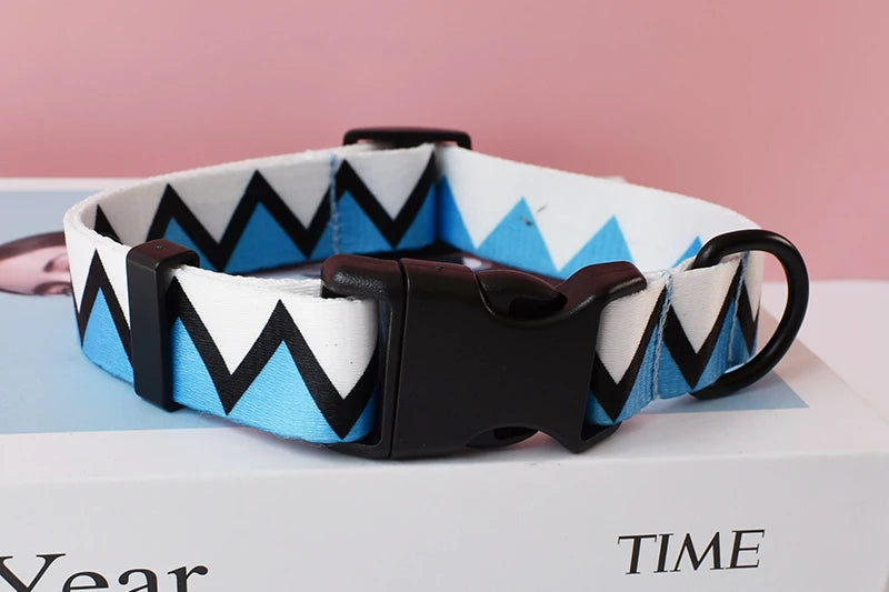 Printed Nylon Dog Collar