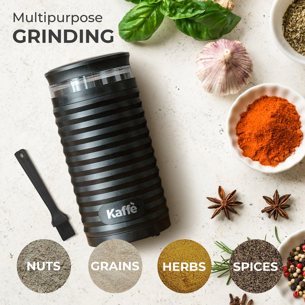 Stainless Steel Blade Coffee & Spice Grinder – 3.5 oz