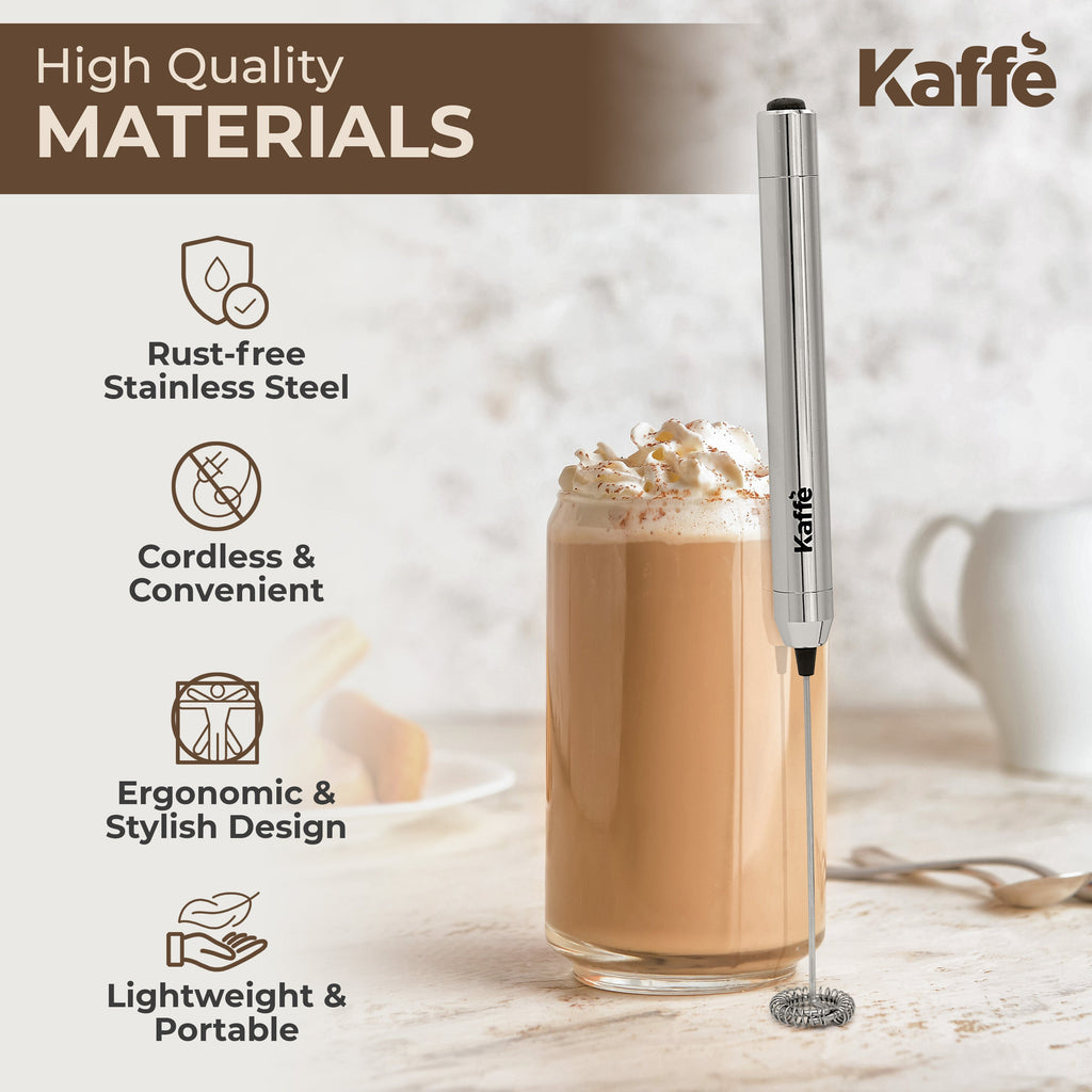 Battery-Powered Handheld Milk Frother