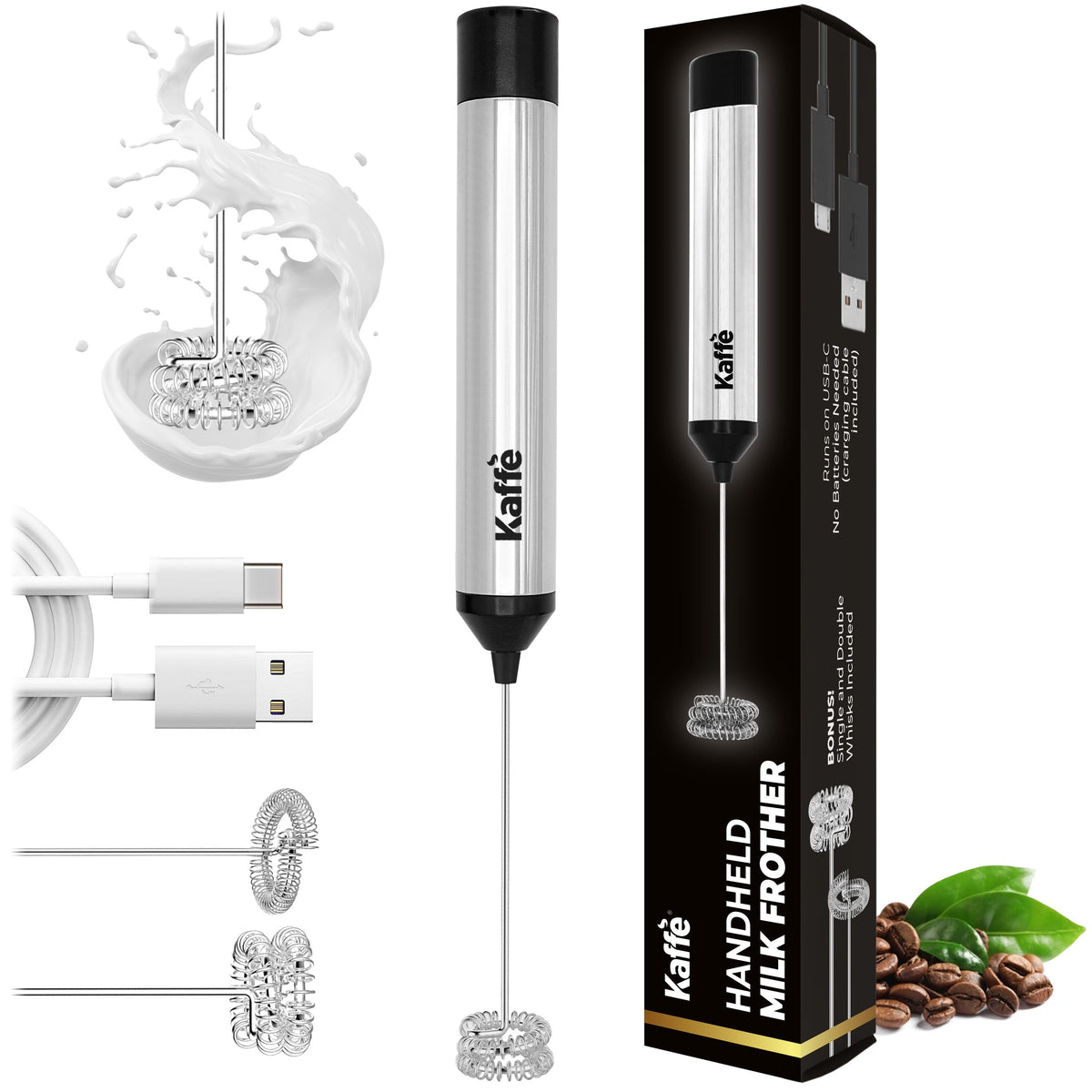 Rechargeable Handheld Milk Frother