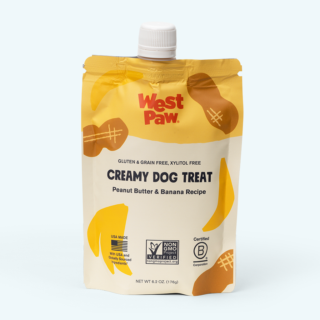 Peanut Butter & Banana Creamy Dog Treat