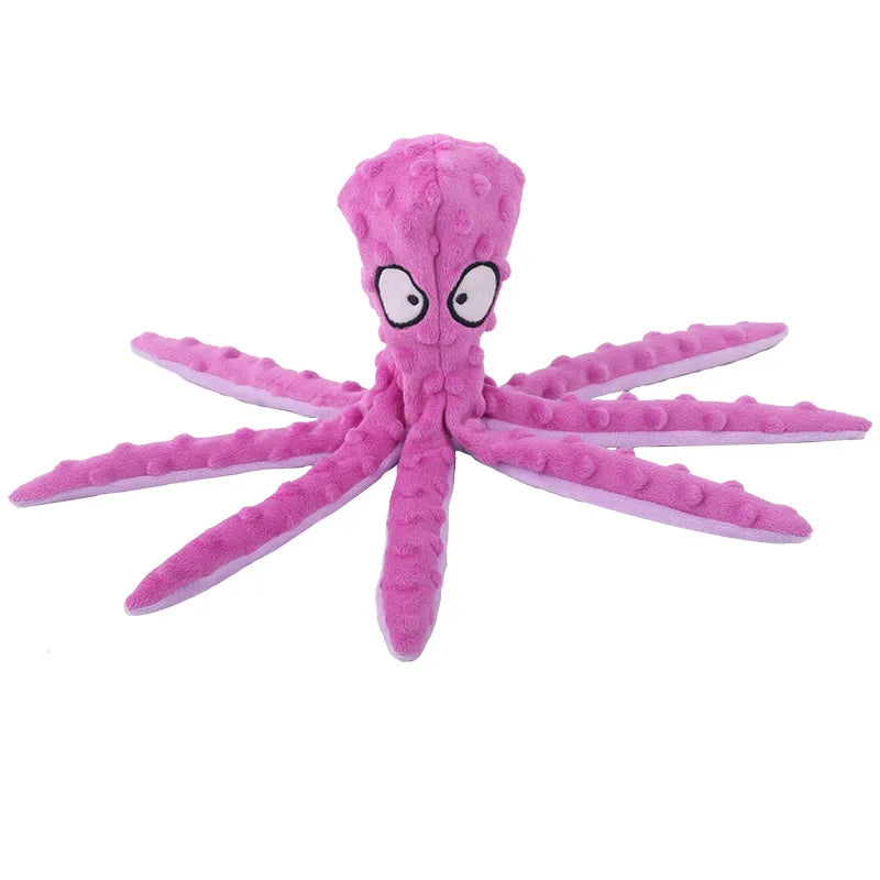 No-Stuff Squeaky Octopus Puzzle Toy