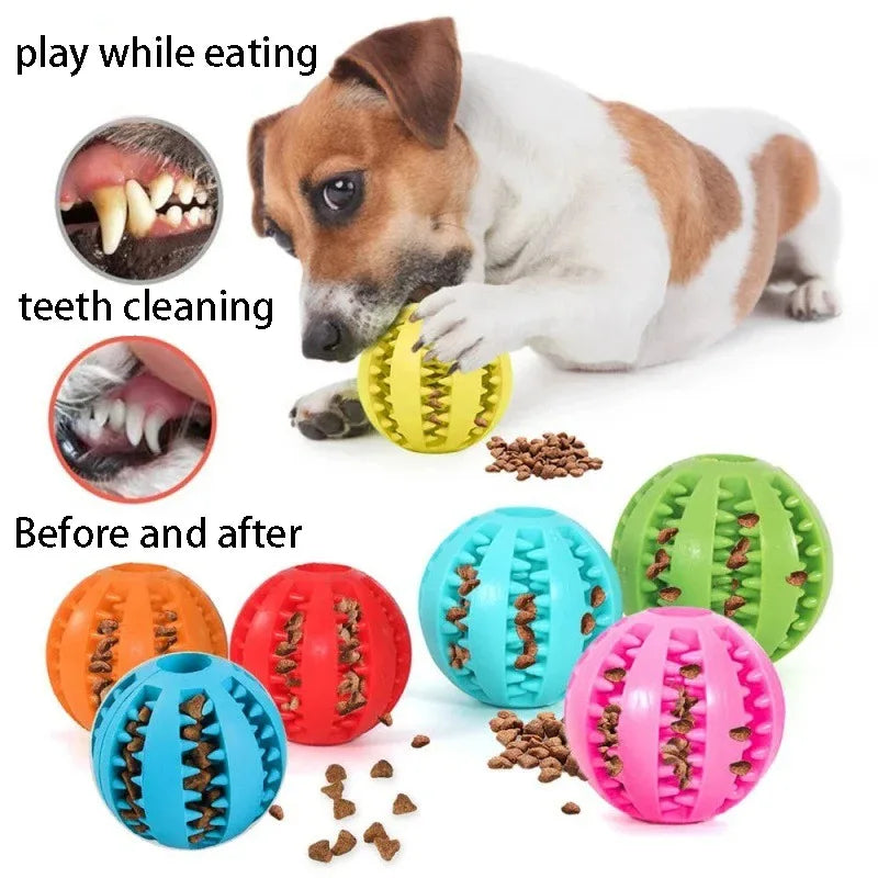 Natural Rubber Dental Treat Ball