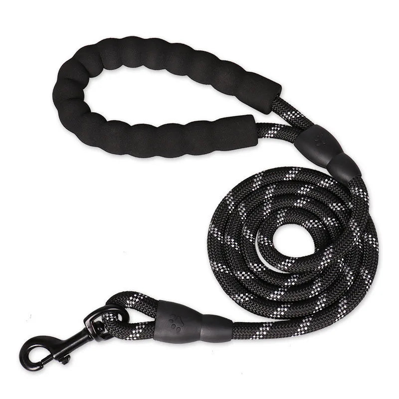 Reflective Dog Leash with Padded Handle