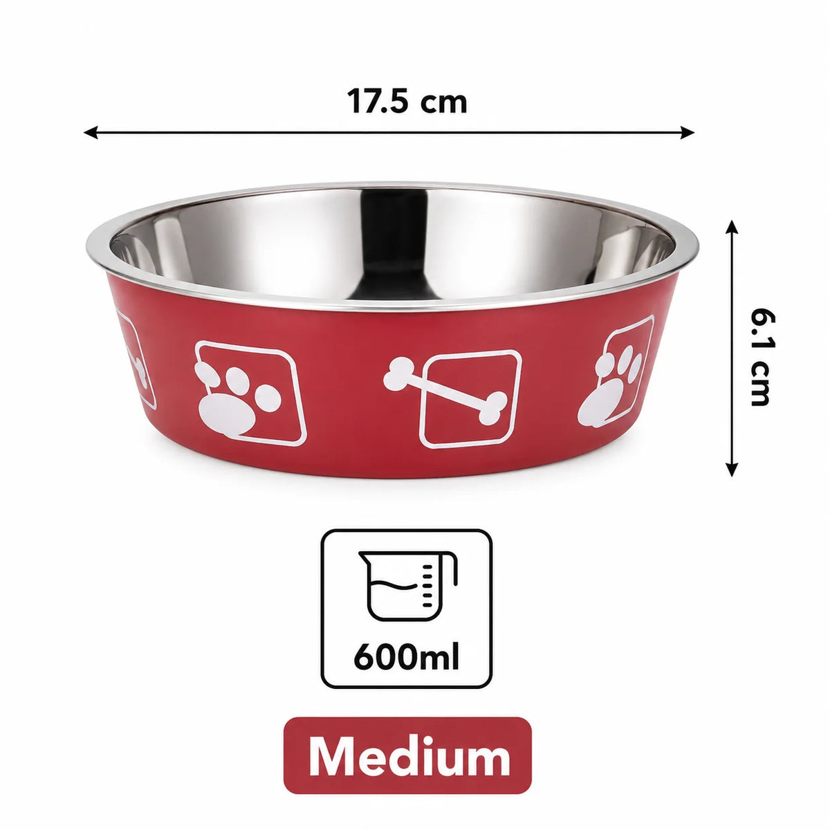 Stainless Steel Pet Feeding Bowl