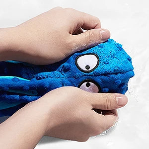No-Stuff Squeaky Octopus Puzzle Toy