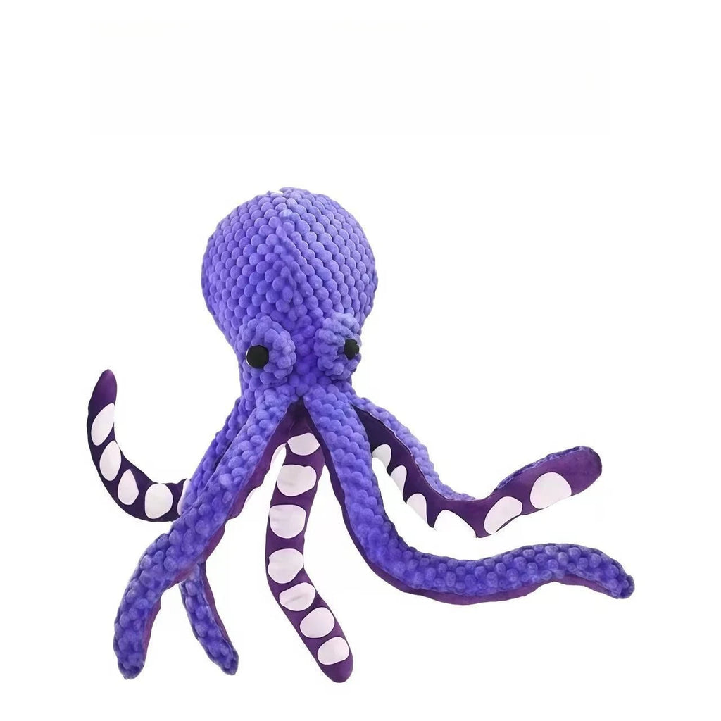 Squeaky Octopus Plush Dog Toy