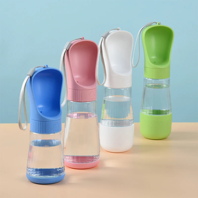 2-in-1 Portable Dog Water Bottle & Food Container