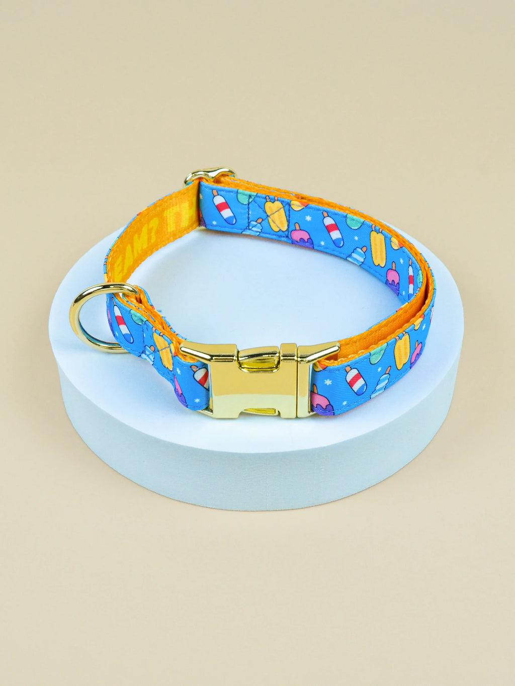 Quick-Release Printed Dog Collar