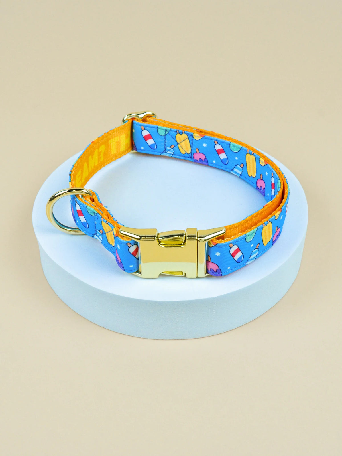 Quick-Release Printed Dog Collar
