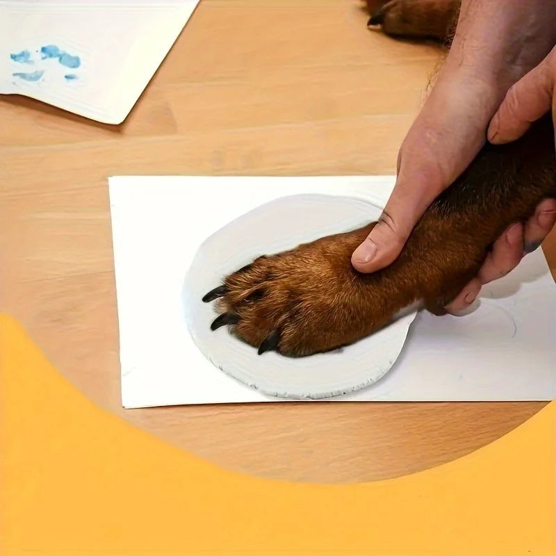Pet Paw Print Keepsake Clay Kit