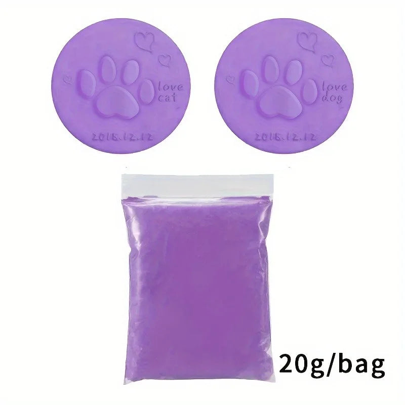 Pet Paw Print Keepsake Clay Kit