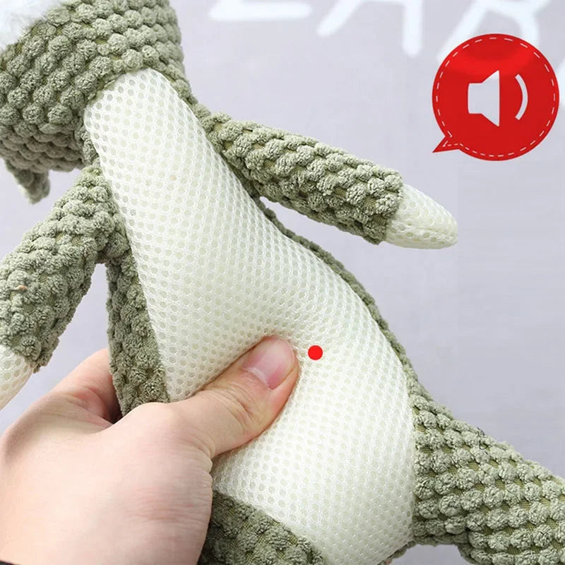 Plush Animal Squeaky Dog Toy
