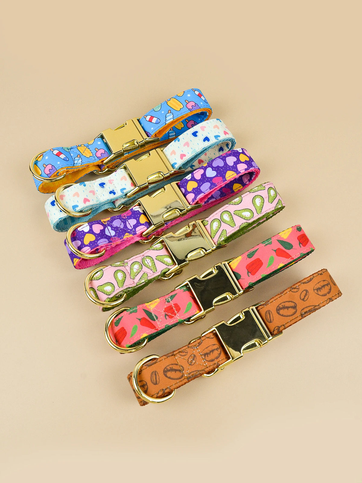 Quick-Release Printed Dog Collar