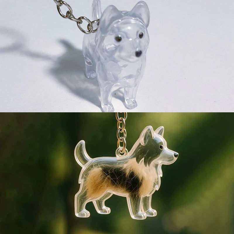 Dog Breed Hair Keepsake Charm