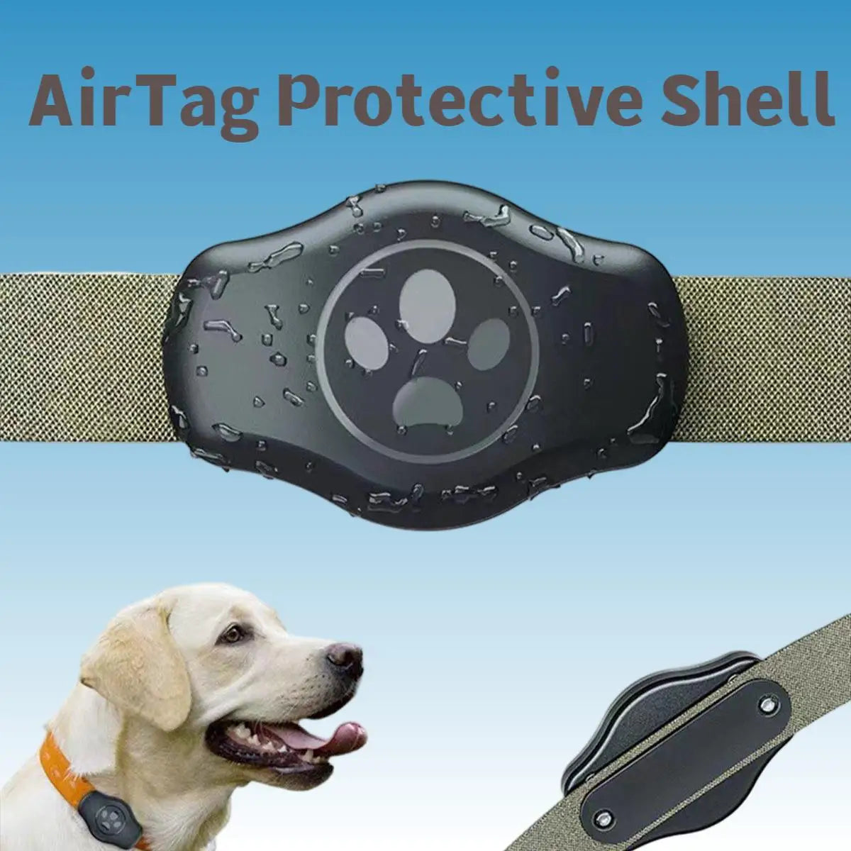 Waterproof AirTag Holder for Pet Collars