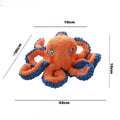 Octopus Buddy Plush Dog Toy — Bite-Resistant Interactive Toy for Small & Large Dogs