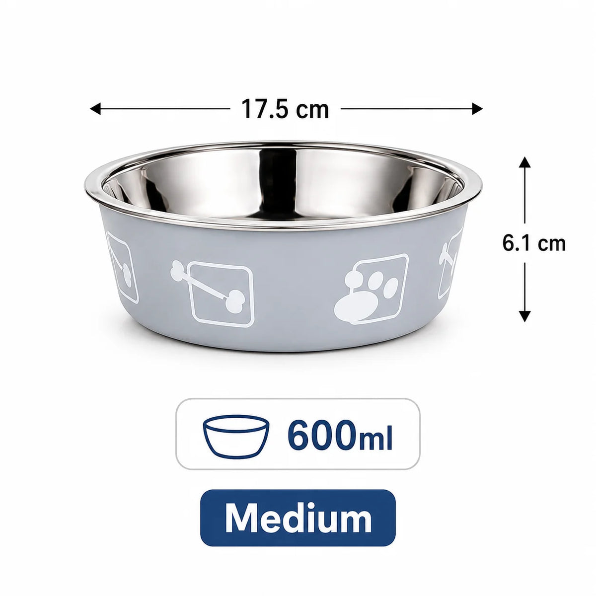 Stainless Steel Pet Feeding Bowl