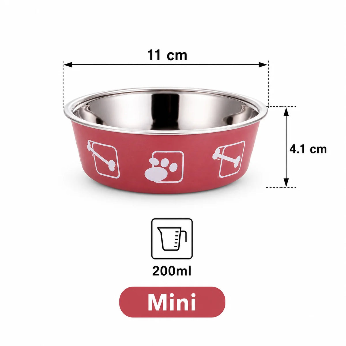 Stainless Steel Pet Feeding Bowl