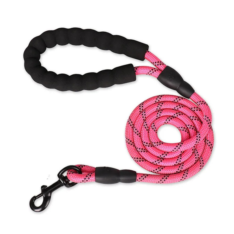 Reflective Dog Leash with Padded Handle
