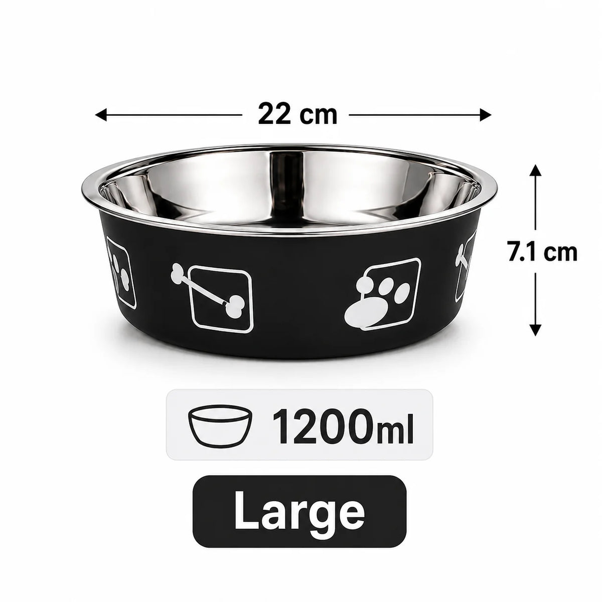 Stainless Steel Pet Feeding Bowl