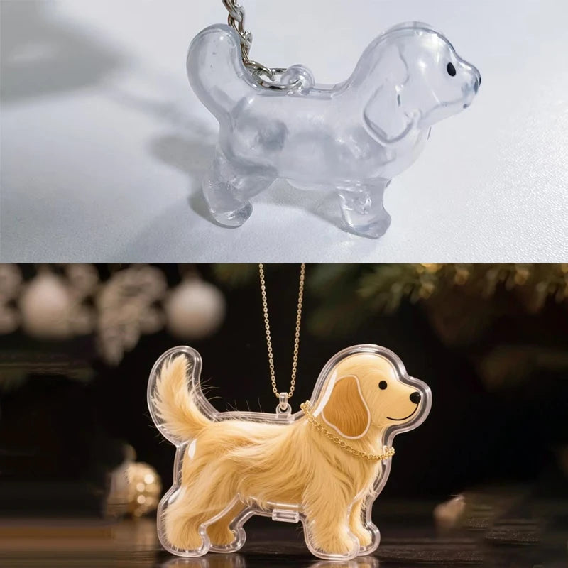 Dog Breed Hair Keepsake Charm