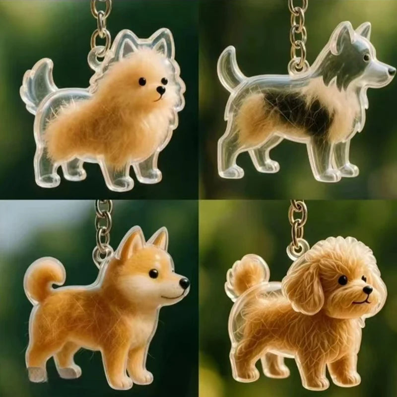 Dog Breed Hair Keepsake Charm